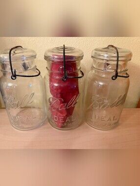 Antique Ball Ideal Glass Jar - Vintage-Style